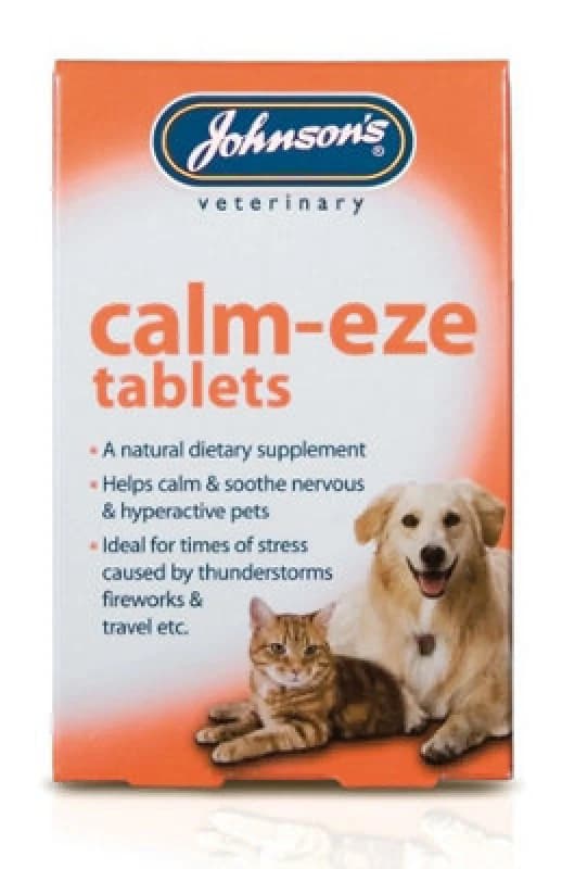 Johnsons Veterinary Dog & Cat Calm-Eze 36 Tablets