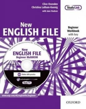 New English File Beginner Workbook with key and MultiROM Pack by Clive Oxenden