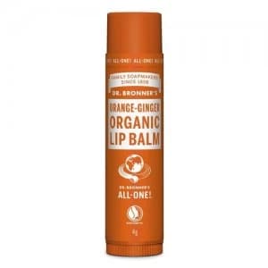 Dr. Bronner's Orange-Ginger ekologiskas lupu balzamas 4g