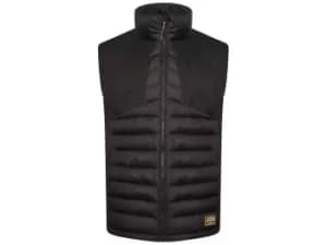 JCB D-MN Trade Hybrid Padded Gilet Black L