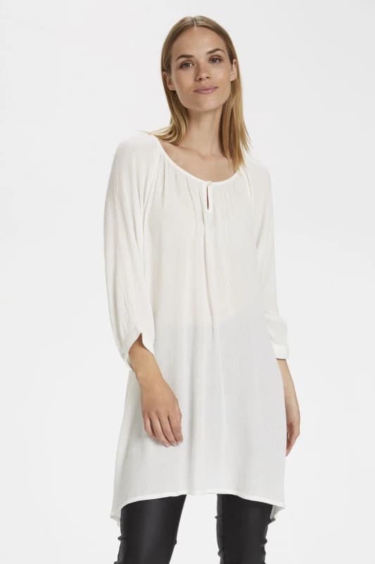 Kaffe Womens tunic KAFFE Amber Blanc Female 38