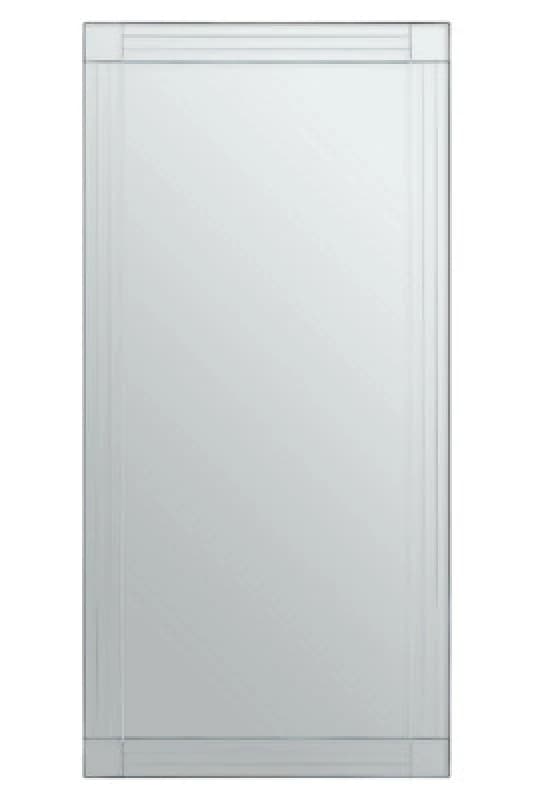 Orsina Sana Rectangular Wall Mirror With Linear Detail