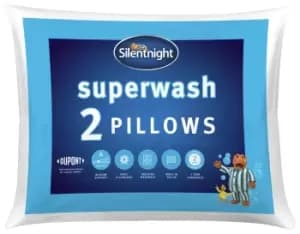 Silentnight Superwash Medium Firm Pillows - 2 Pack