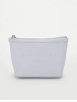 Ted Baker Neevie Trapeze Makeup Bag - Light Grey, Light Grey, Women