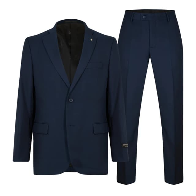 Scotch and Soda Mens Suit Navy male 38 (48)