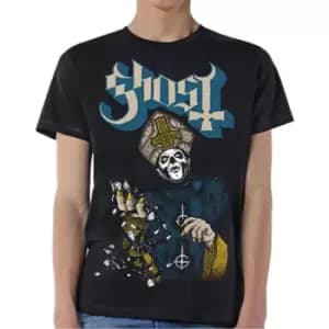 Ghost - Papa of the World Unisex Small T-Shirt - Black