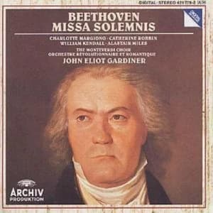 Beethoven Missa solemnis by Ludwig van Beethoven CD Album