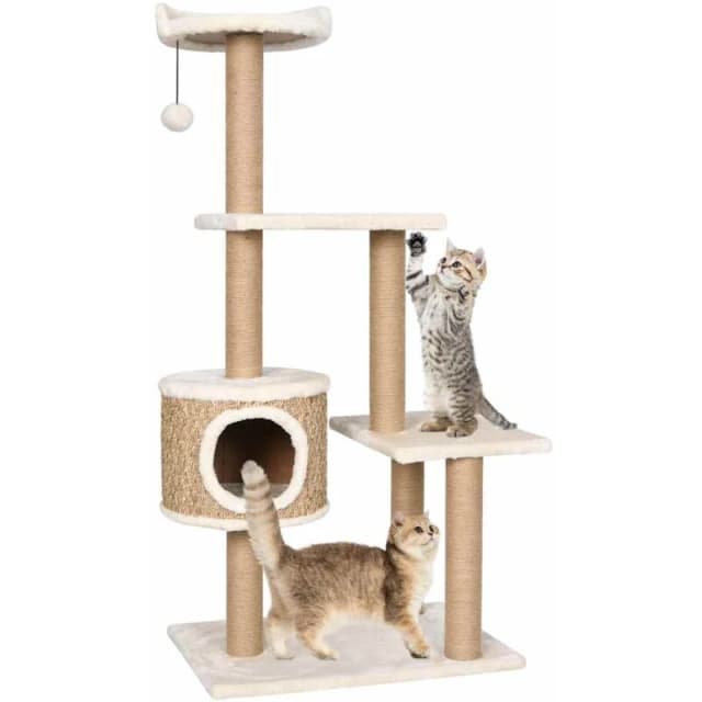 VIDAXL Cat Tree with Scratching Post 123cm Seagrass Vidaxl 8720286062432
