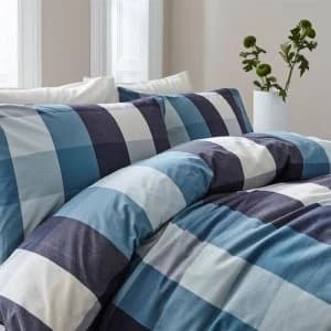 Linea Linea Fletcher Duvet Set - Blue