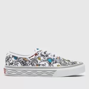 Vans Multi Authentic Crayola Jnr Junior Trainers