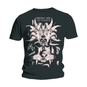 Bring Me The Horizon - Skull & Bones Unisex XX-Large T-Shirt - Black