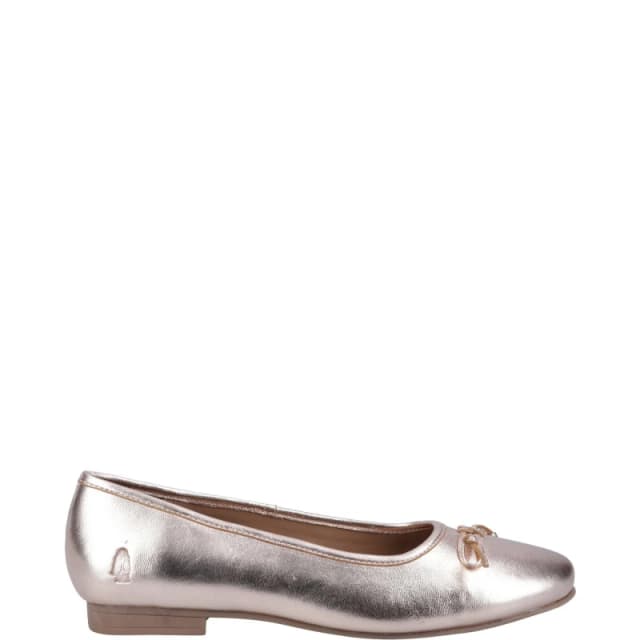 Hush Puppies 'Naomi' Ballerinas Silver