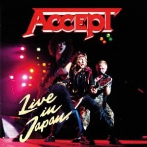 Live in Japan by Accept CD Album