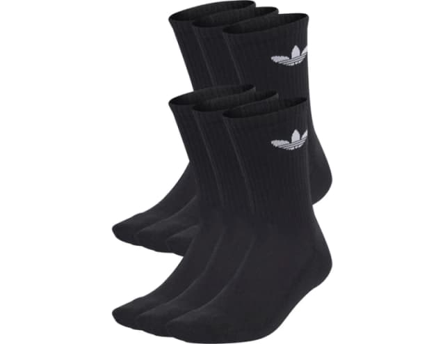 Adidas Originals Crew 6er Pack Socks Black L