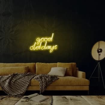 Good Old Days - Yellow Yellow Wall Lamp