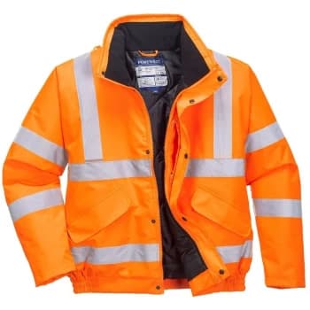 RT32ORR5XL - sz 5XL Hi-Vis Bomber Jacket RIS - Orange - Portwest