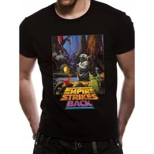 Star Wars - Empire Strikes Back Mens Small T-Shirt - Black