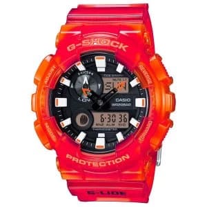 Casio G-SHOCK Standard Analog-Digital Watch GAX-100MSA-4A - Red