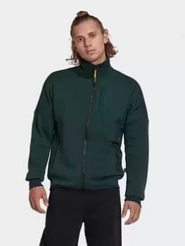adidas 4cmte Track Top, Green Size XL Men