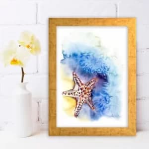 AC640323790 Multicolor Decorative Framed MDF Painting