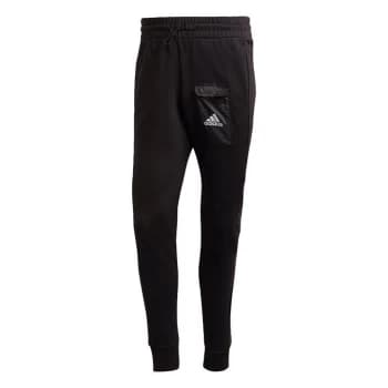 adidas Essentials BrandLove French Terry Joggers Mens - Black