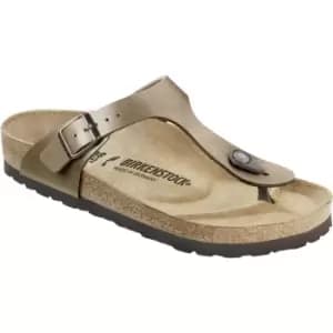 Birkenstock Womens Gizeh Birko-Flor Sandal Graceful Taupe UK5 (EU38)