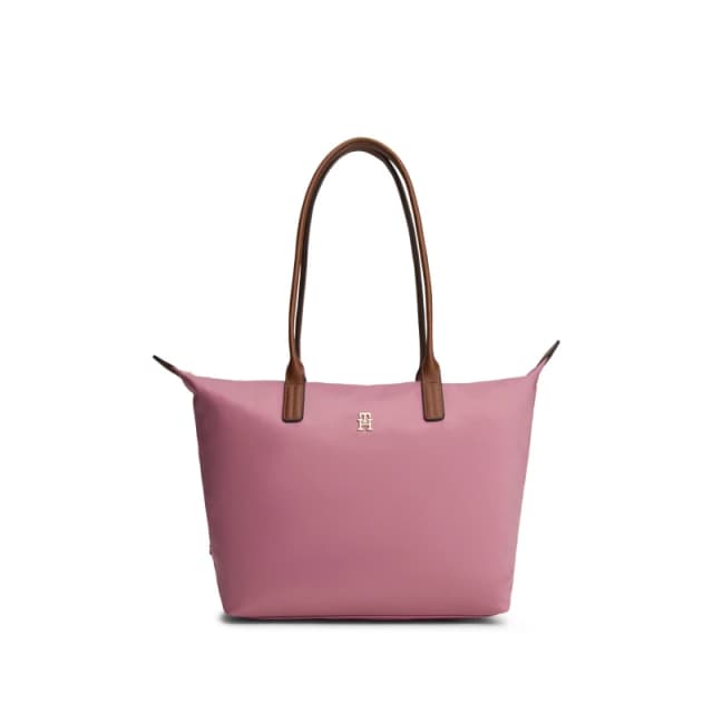 Tommy Hilfiger Womens Popette Tote Bags Spring Rose female One Size
