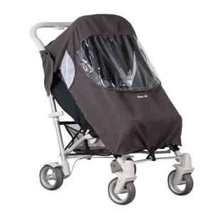 Koo-di Pack-It Keep Me Dry Grey Stroller Rain Cover Grey
