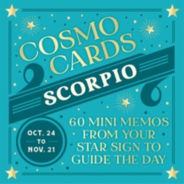 Cosmo Cards: Scorpio : 60 Mini Memos from Your Star Sign to Guide the Day Cards