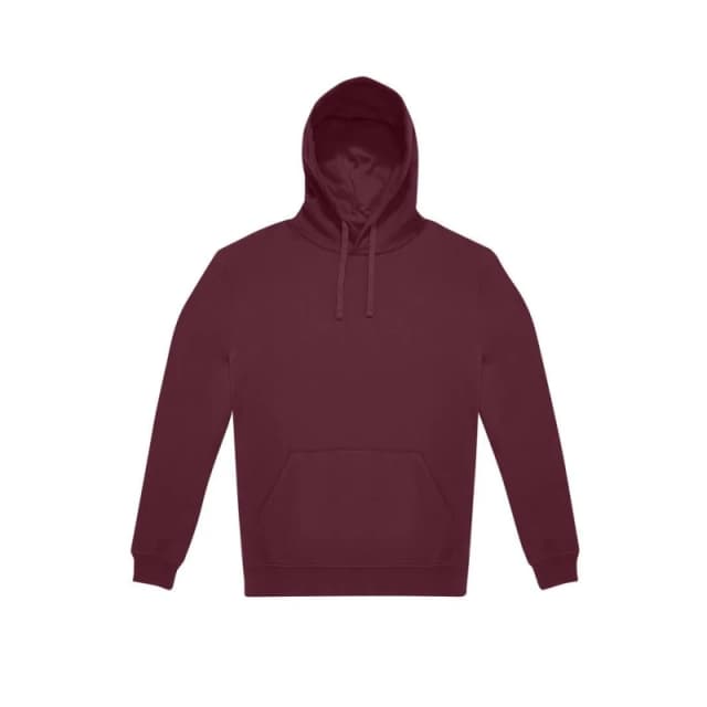 B&C Mens ID.223 Hoodie in Burgundy Size: XS Burgundy Male XS