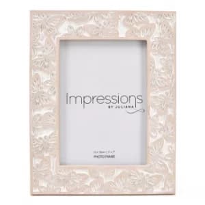 Impressions Butterfly Embossed Resin Photo Frame 5" x 7"