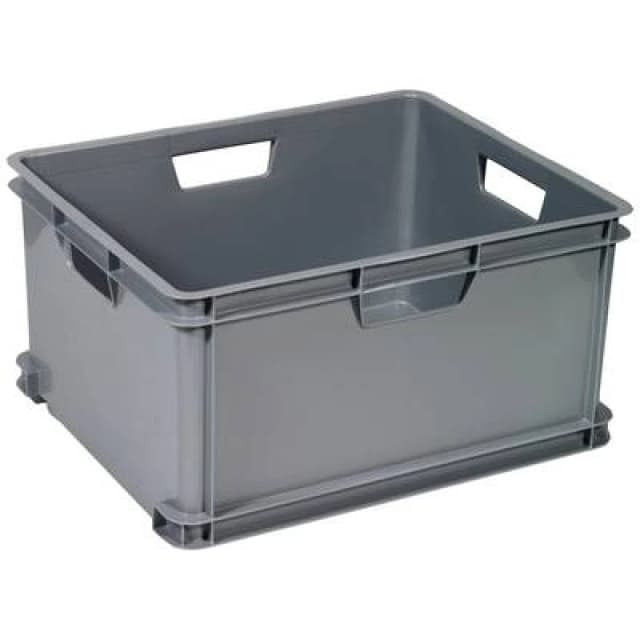 Curver Curver 174229 Storage box Unibox Classic XL Stackable (W x H x D) 525 x 280 x 430 mm Silver 174229
