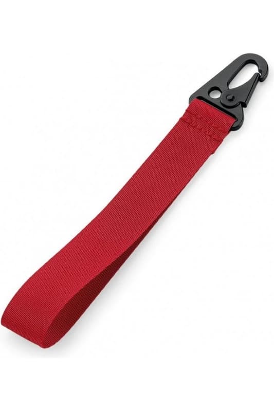Bagbase Brandable Key Clip in Red Red Unisex One Size