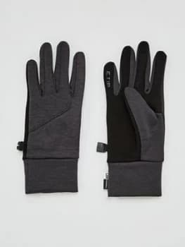 The North Face Etip Gloves - Dark Grey Heather Size M Women