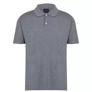 Paul And Shark Logo Polo Shirt - Grey