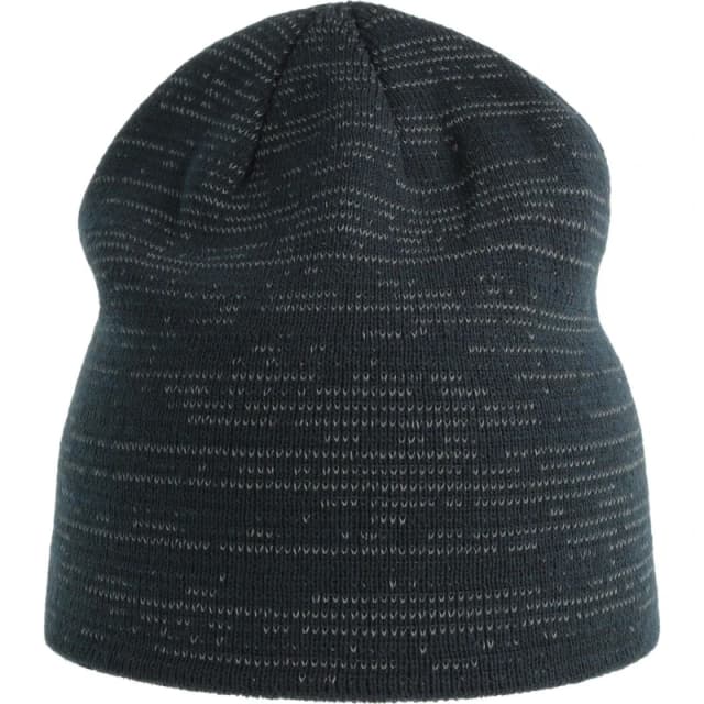 Atlantis Atlantis Men Shine Reflective Short Beanie in Navy Navy One Size Male 5063300858240