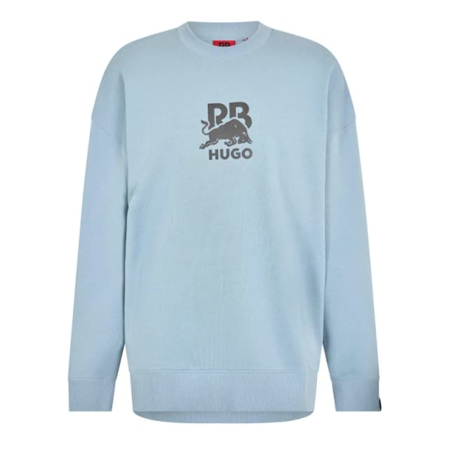 Hugo Mens Dahrain Rb Crew Sweatshirt Medium Blue male M