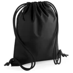Unisex Recycled Gymsac (One Size) (Black) - Bagbase