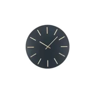 Pacific Lifestyle Black And Gold Wall Clock