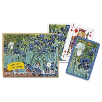 Van Gogh - Iris Bridge Doubles Playing Cards