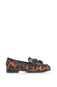 Kinsley' Leopard Pony Brogues