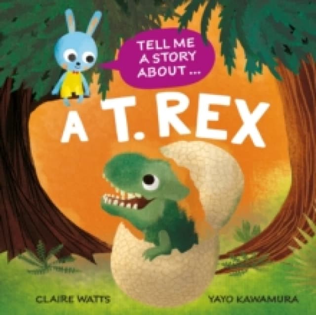 Tell Me a Story About: A T. rex Hardback