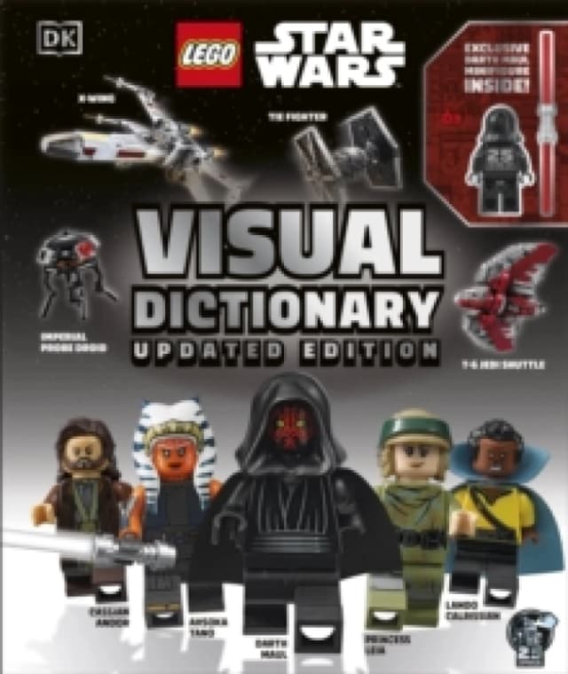 LEGO Star Wars Visual Dictionary Updated Edition : With Exclusive Star Wars Minifigure Hardback