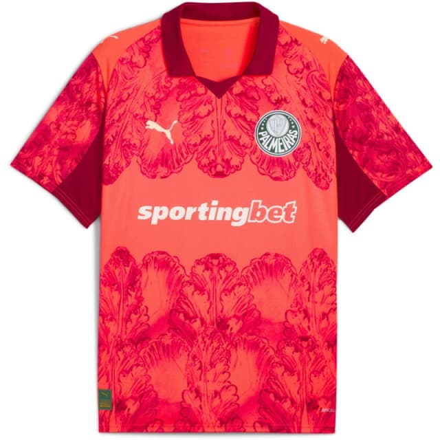 Puma x KidsSuper Palmeiras Goalkeeper Shirt 2025 2026 Adults Glowing Red male S
