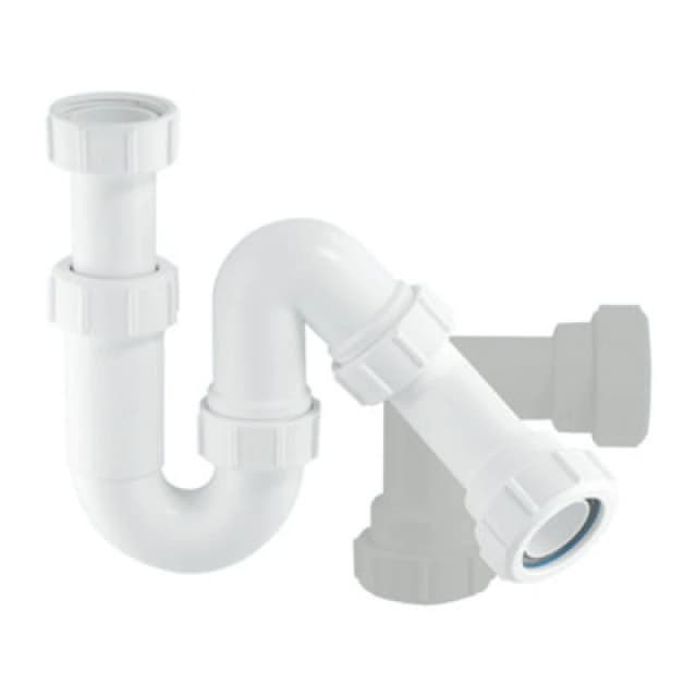 Mcalpine Zp10 75mm Water Seal Tubular Swivel All One Trap With Multifit Outlet