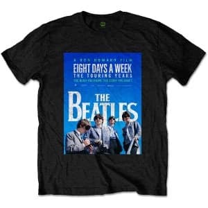 The Beatles - 8 Days a Week Movie Poster Unisex Large T-Shirt - Black