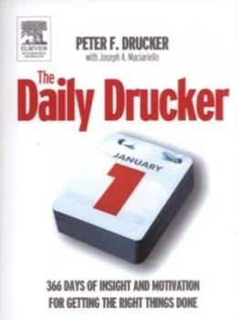 The Daily Drucker by Peter Drucker Book