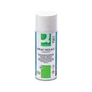 Q-Connect Spraymount Permanent Adhesive Aerosol 400ml KF11026 KF11026