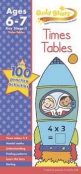 Gold Stars Times Table Practice Book Age 6-8 Book