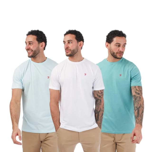 Farah Sheton 3 Pack T-Shirts - Multi Multi S